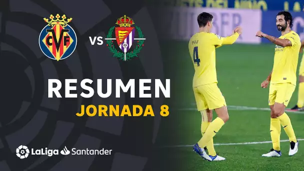 Resumen de Villarreal CF vs Real Valladolid (2-0)