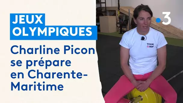 Jeux Olympiques : Charline Picon se prépare au centre de performance de Dompierre-sur-Mer