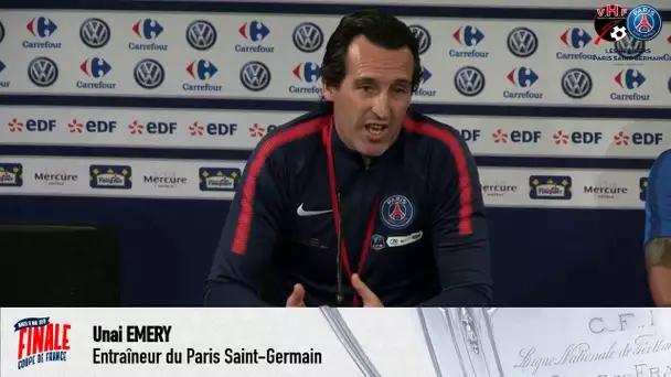Paris Saint-Germain CONFERENCE DE PRESSE PARIS SAINT-GERMAIN FINALE COUPE DE FRANCE