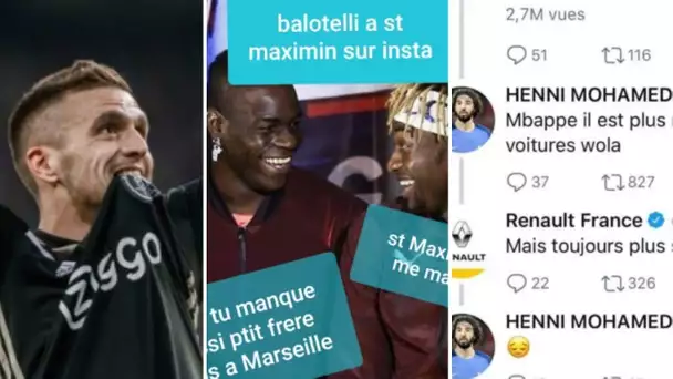 Reponse mythique de Renault au clash de Henni,balotelli et st maximim om, real ajax ,psg man u,Tadic