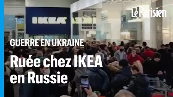 Suspension d’Ikea en Russie : des files d’attente impressionnantes à Moscou