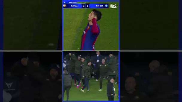 Xavi vit... intensément les buts du Barça