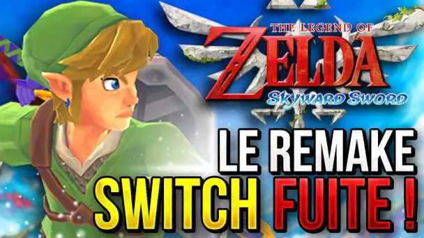 ZELDA SKYWARD SWORD REMAKE SWITCH FUITE SUR LE NET !! 😱✨