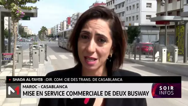 Casablanca : Mise en service commerciale de deux Busway