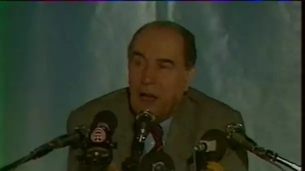 Présidentielle 81 : François Mitterrand à Ajaccio