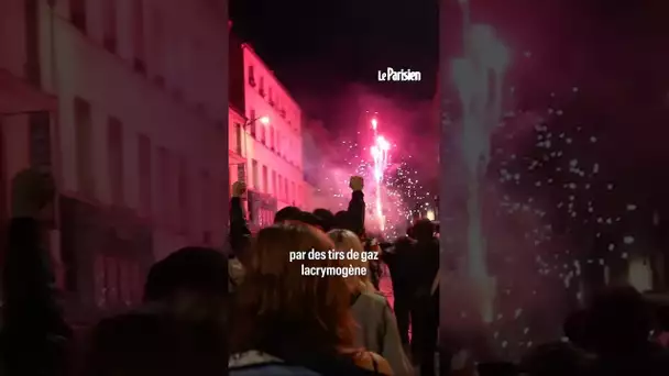 Quelques débordements et une manifestation sauvage après le rassemblement place de la République à P