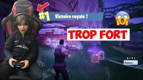 LE KIKOU LE PLUS FORT SUR FORTNITE ! TOP 1 EN LIVE OMG