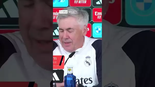 😂🎙 Ancelotti invente un nouveau joueur : "Tchouaméninga" #Shorts