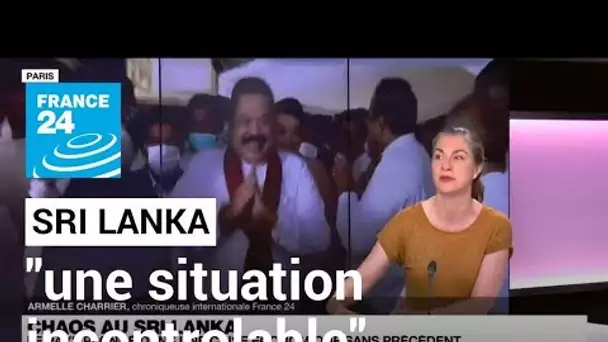 Sri Lanka : la police tire à balles réelles sur les manifestants, une situation "incontrolable"