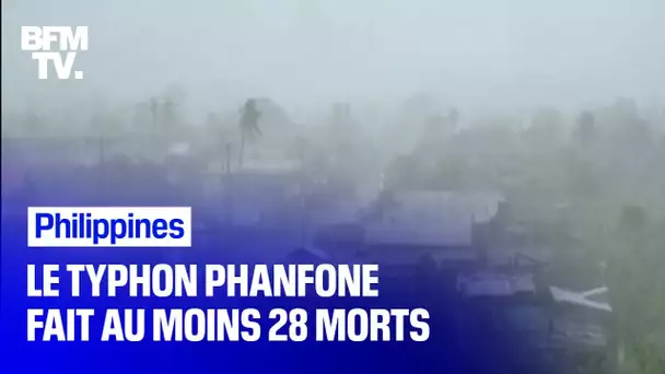 Au moins 28 morts après le passage du typhon Phanfone aux Philippines selon un dernier bilan