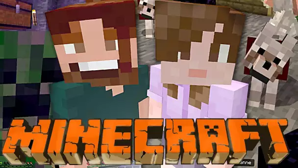 ON S'EST FAIT TROLL PAR UN CREEPER ! | SURVIE MINECRAFT GUILLAUME & KIM