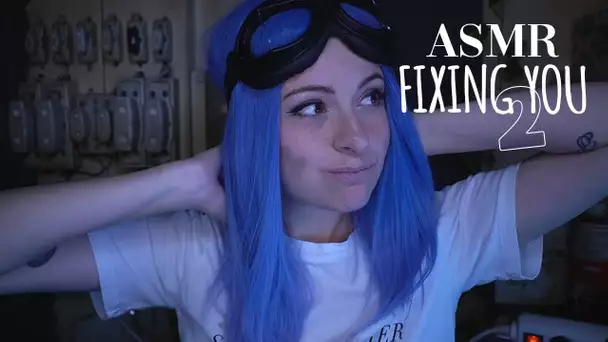 ASMR FRANCAIS ⚪️ FIXING YOU 2 🔨 -  Clover te nettoie après une ronde