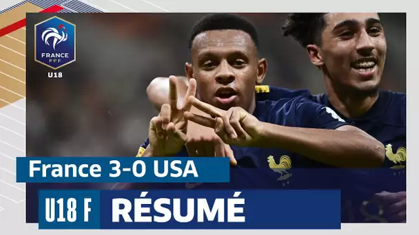 Mondial U18 : France-USA (3-0), le résumé