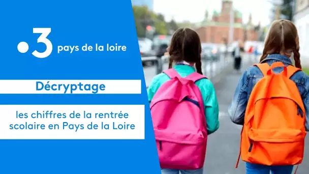 Les chiffres de la rentrée scolaire en Pays de la Loire