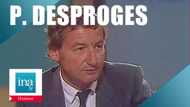 Pierre Desproges chroniqueur politique et culinaire - Archive INA