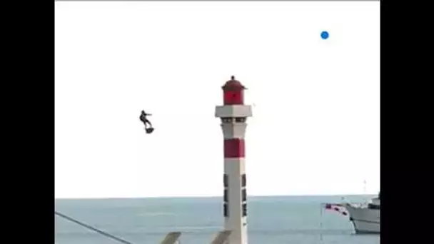 Francky Zapata et son flyboard air