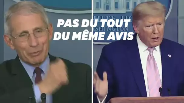 Face au coronavirus, ce discours de Trump illustre le dilemme des politiques