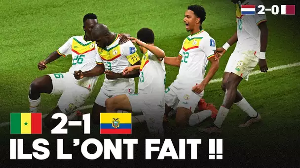 🇸🇳 DES TITANS !!! Le Sénégal bat l’Équateur (2-1) et se qualifie pour les 1/8è de Coupe du Monde !