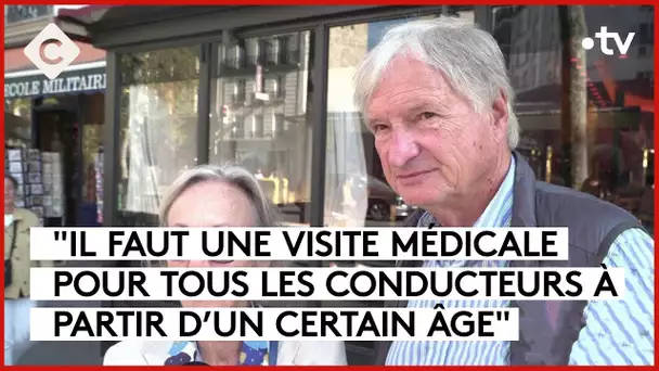 Permis de conduire : pas d’examen médical pour les seniors - La Story - C à Vous - 0-/10/2023