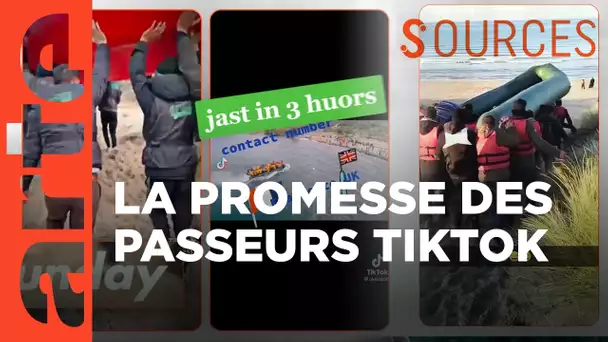 TikTok et le business des passeurs de migrants | Sources | ARTE