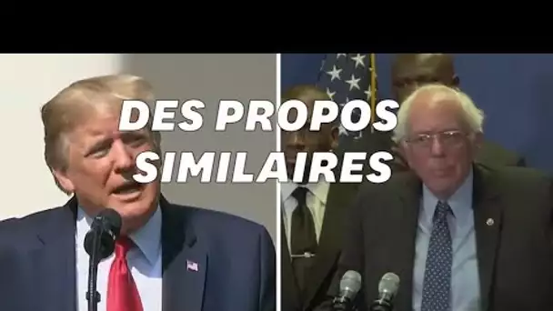 En 2015, Bernie Sanders aussi taclait Baltimore (et ça n'a pas échappé au camp Trump)