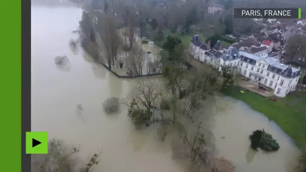 L&#039;inondation à Paris atteint son pic : 1500 personnes évacuées