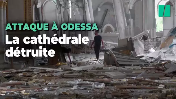 En Ukraine, la cathédrale d’Odessa, nouveau symbole des crimes de guerre de l’armée russe