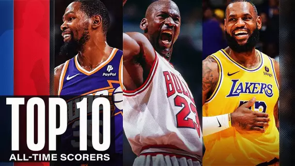 Best Buckets from the Top 10 All-Time Scoring List! | Ft. Kevin Durant