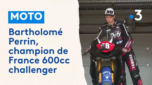 Moto : Bartholomé Perrin, champion de France 600cc challenger