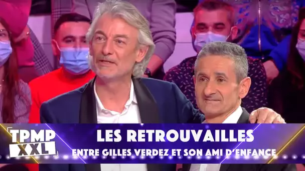 Gilles Verdez, très ému, retrouve son ami d'enfance !