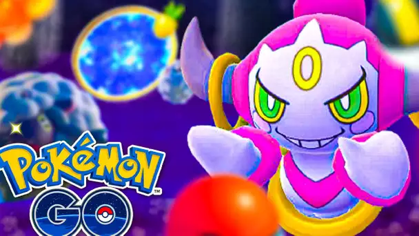 CAPTURE DE HOOPA sur POKEMON GO ! + ZAMAZENTA