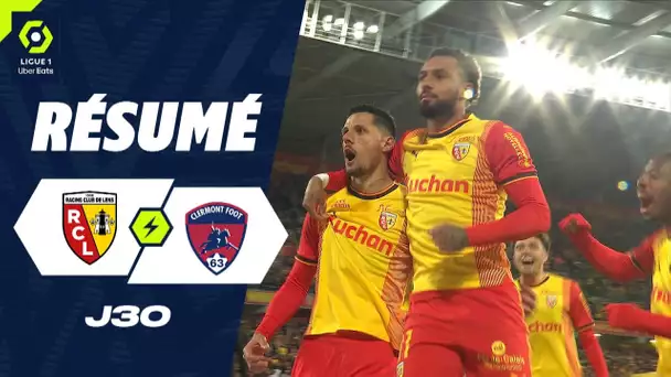 RC LENS - CLERMONT FOOT 63 (1 - 0) - Résumé - (RCL - CF63) / 2023-2024