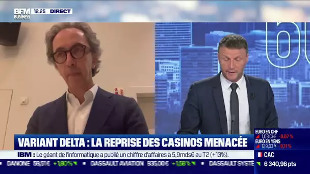 Éric Cavillon (Barrière) : La reprise des casinos menacée par le variant Delta