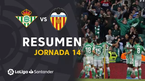 Resumen de Real Betis vs Valencia CF (2-1)