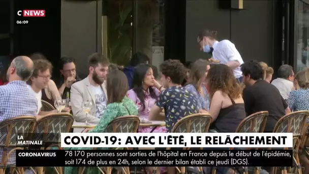 Covid-19 : avec l'été, le relâchement coupable des usagers