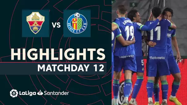 Resumen de Elche CF vs Getafe CF (0-1)