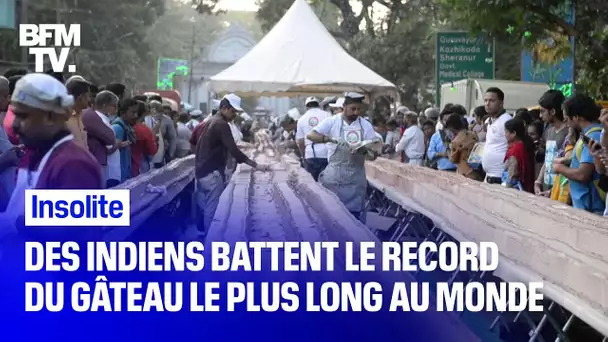 Ce gâteau à la vanille fait... 6,5km de long !