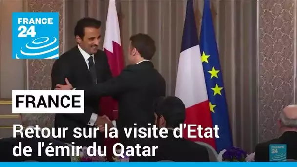 Guerre à Gaza, investissement... retour sur la visite d'Etat de l'émir du Qatar en France