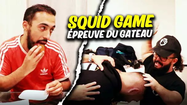 SQUID GAME L'EPREUVE DU GATEAU SI TU PERDS TU PRENS CHERE