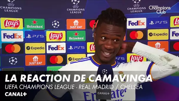 La réaction de Camavinga après Real Madrid / Chelsea - Ligue des Champions