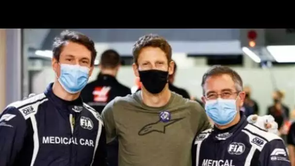 Romain Grosjean : sa rencontre émouvante avec ceux qui lui ont sauvé la vie