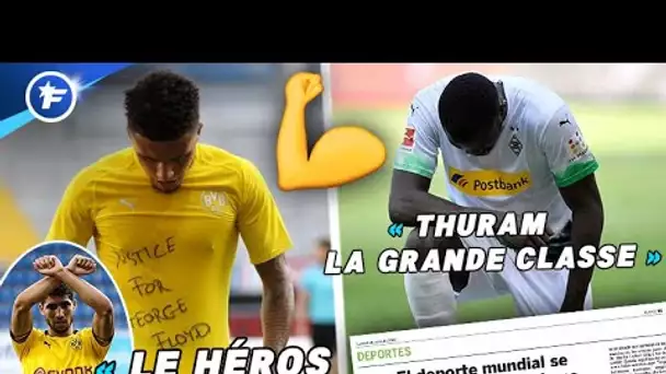 Les messages contre le racisme de Sancho, Thuram et Hakimi font le tour du monde | Revue de presse