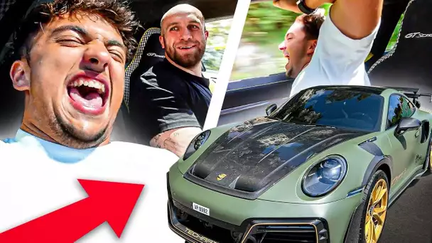 INOXTAG VOMI DANS LA PORSCHE LA PLUS RAPIDE DU MONDE 😱😨 !! ÇA VA NOUS COUTER CHER 💸💰!!