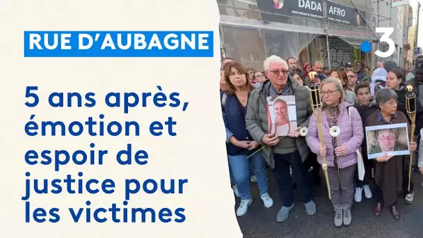 Drame de la rue d'Aubagne : 5 ans après, émotion et espoir de justice pour les familles endeuillées