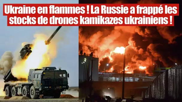 Ukraine sous le feu : Les sites de stockage de drones visés par la Russie