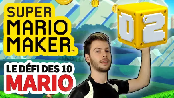 Défi des 10 Mario #02 - SUPER MARIO MAKER
