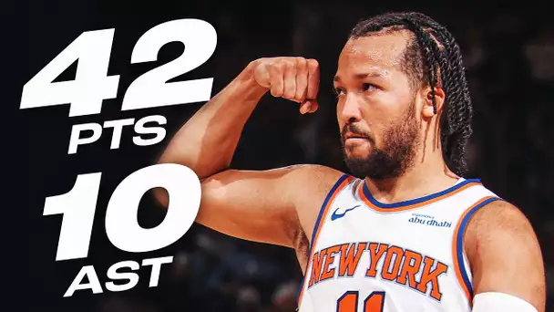 Jalen Brunson 42-PT 10-AST MASTERCLASS vs Rockets | February 3, 2025