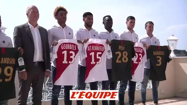 Le club présente ses recrues - Foot - L1 - Monaco