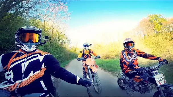 ENDURO avec Nico et 100% BITUME | KTM 125 SX