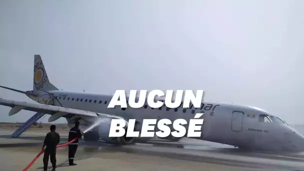 Cet atterrissage d'avion en urgence en Birmanie aurait pu bien plus mal se terminer